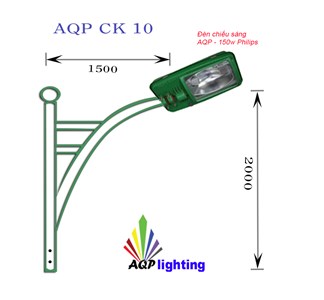 Cần đèn AQP _ CK 10